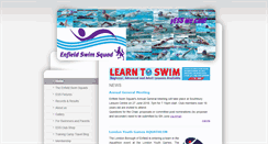 Desktop Screenshot of enfieldswimsquad.org